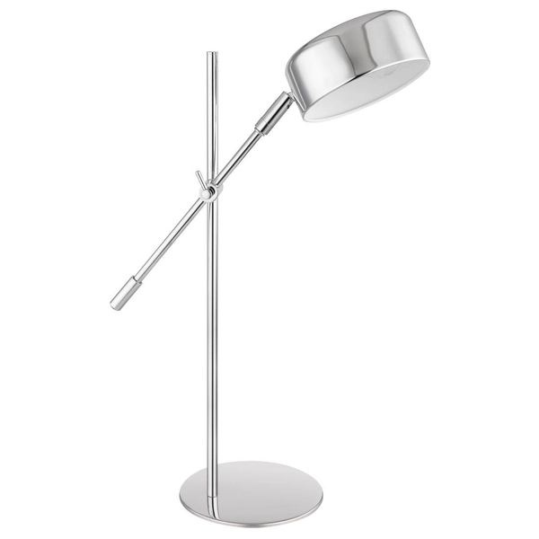 Stołowa LAMPA regulowana GIANNA 24099TC Globo biurkowa LAMPKA do gabinetu chrom