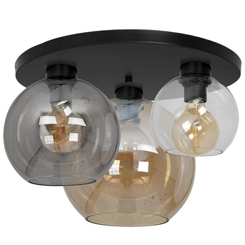 LAMPA sufitowa SOFIA MLP6589 Milagro loftowa OPRAWA szklane kule multikolor