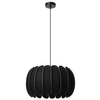 Wisząca lampa do salonu Spencer 34445/40/30 filcowa czarna