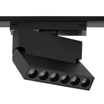 1-obwodowa lampa szynowa 11337 LED 6W 4000K czarna