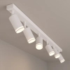 Minimalistyczna sufitowa lampa Pipe Ring Spot ML2076 belka biały
