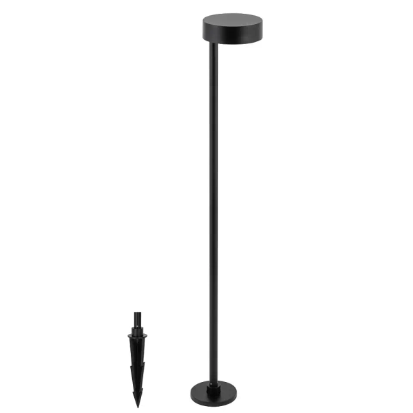 Wbijana w ziemię lampa RUBY LED 11542 LED 7W 3000K czarna