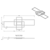 Lampa sufitowa ALYRON DL442620010 LED 60W 3000K - 6500K grafitowa