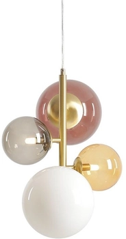 Nowoczesna lampa wisząca Bloom 1111L40 do jadalni multikolor