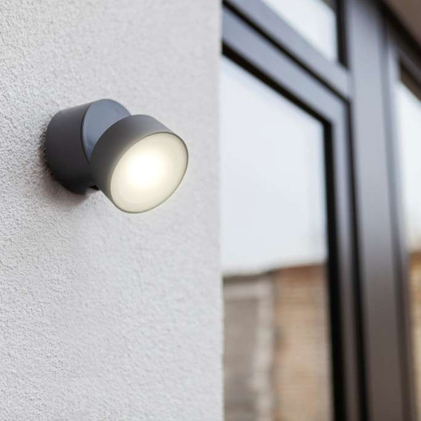 Lampa ścienna TRUMPET 5626101125 LED 8W 4000K elewacyjny IP54 grafitowy