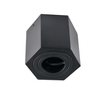 Sześciokątna LAMPA sufitowa HEXAGON 313188 Polux regulowana OPRAWA metalowa downlight czarny
