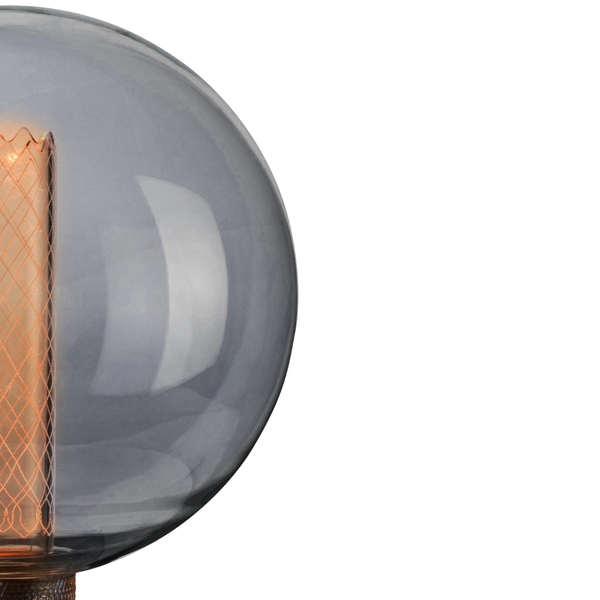 Dekoracyjna żarówka okrągła DecoVintage 317742 Polux G200 LED E27 bańka 4W 100lm 230V biała ciepła