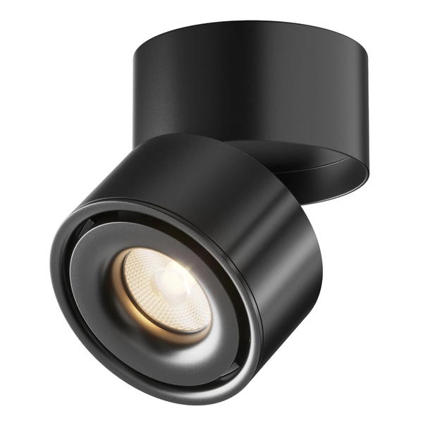 Lampa LED sufitowa Treo C084CL-15W3K-B 15W okrągła czarna