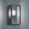 Antracytowa klatka ścienna KORIEL DL142201860 zewnętrzna lampa loft
