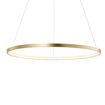 Lampa zwieszana Circle 11524-12 Just Light LED 33W 3000K ring złoty