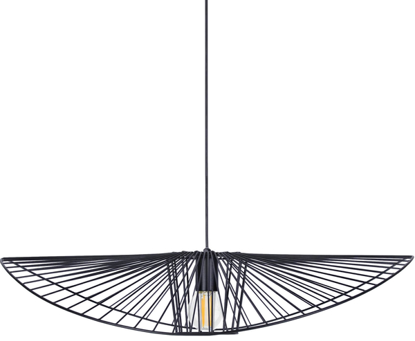 Lampa wisząca Kapelusz KP-21 Mini nad stół druciany czarny