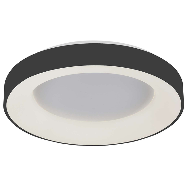 Plafon LAMPA sufitowa GIULIA 5304-840RC-BK-3 Italux okrągła OPRAWA ścienna LED 40W 3000K kinkiet czarny