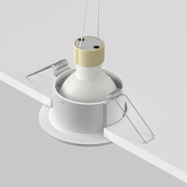 Podtynkowa lampa zewnętrzna Slim DL088-GU10-RD-W IP65 biała