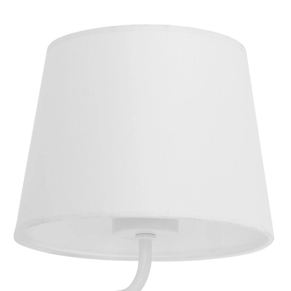 Lampa ścienna do czytania Maja 2535 TK Lighting abażur tkanina biała