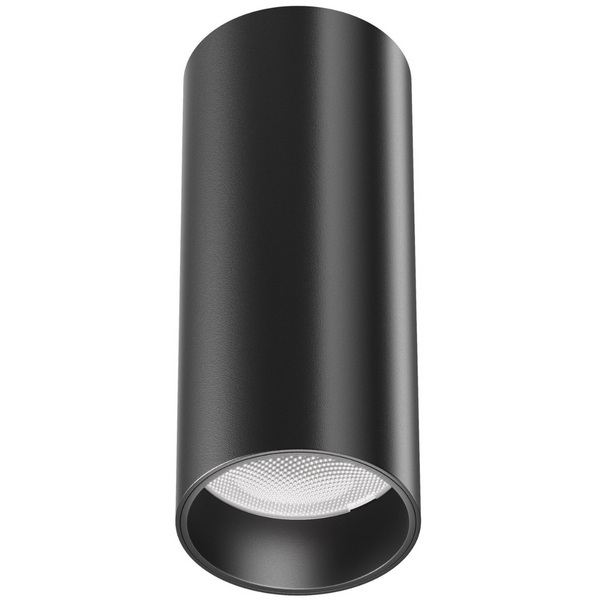 Lampa sufitowa Focus C056CL-L12B4K-W-B LED 12W 4000K czarna