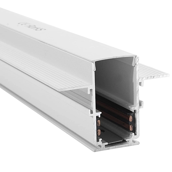 Szynoprzewód podtynkowy magnetyczny 830 Domeno LED metalowy biały