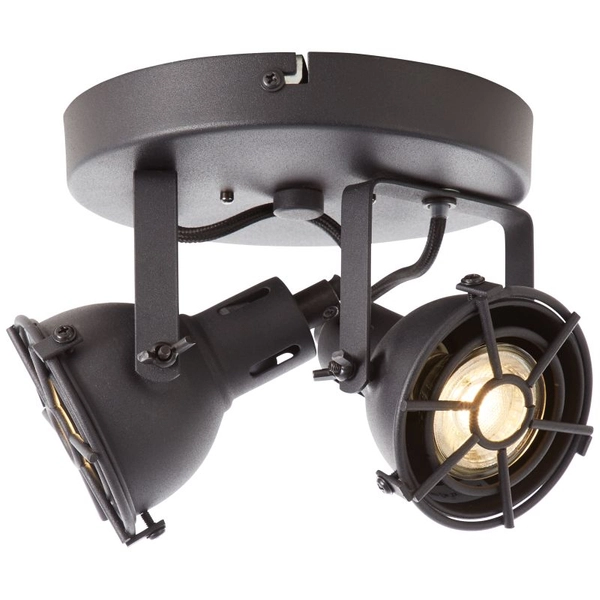 Reflektorki sufitowe Jesper G54324/86 LED 10W 3000K loft czarne