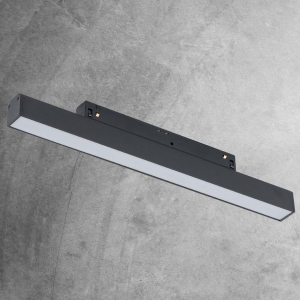 Lampa do szynoprzewodu magnetycznego Komatsu 6542 Shilo LED 12W 4000K czarna