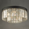 Sufitowa lampa kryształowa Celeus CEL4822 czarny przezroczysty