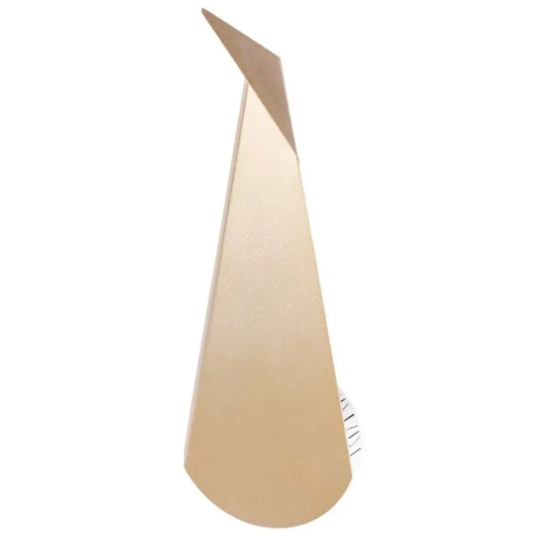 Ścienny kinkiet ORIGAMI PAWN-G metalowa LED 3W 3000K paw złoty