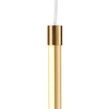 Salonowa lampa wisząca Sparo ST-10669P-M gold Step LED 9W 3000K złota