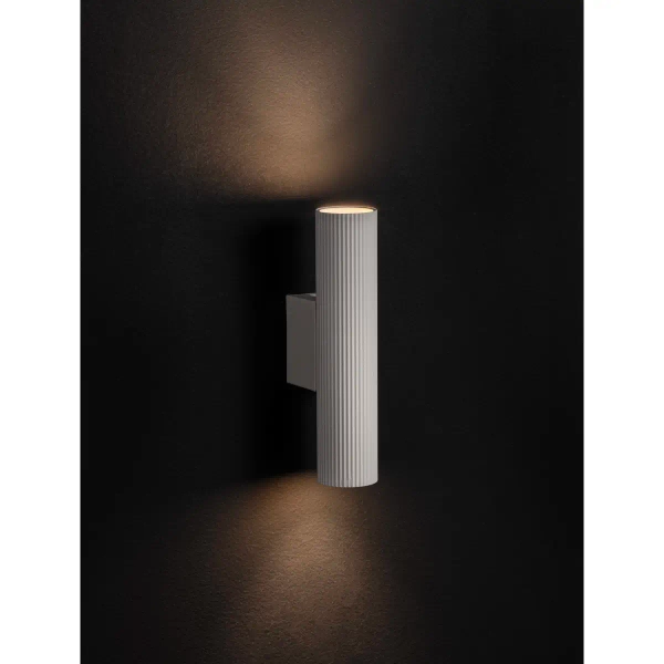 Podłużny kinkiet ścienny SELMORA LE45645 do salonu biały