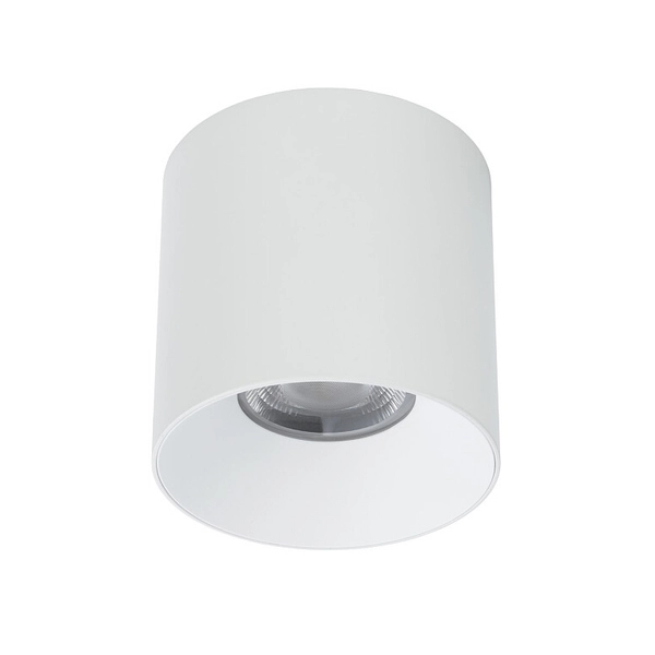 Spot LAMPA sufitowa IOS 8734 Nowodvorski metalowa OPRAWA tuba LED 30W 4000K plafon downlight biały
