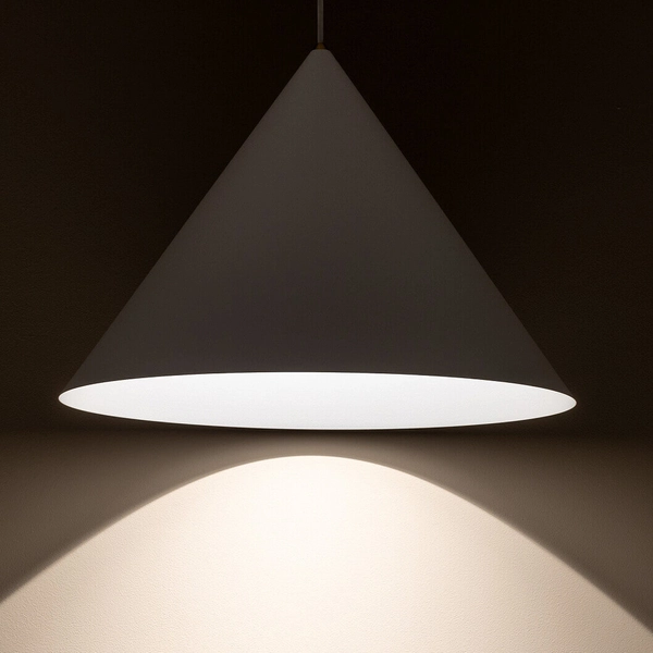 Zwisowa lampa nad wyspę Zenith 8006 Nowodvorski kuchenna mosiądz biała