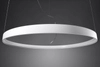 LAMPA wisząca RIO TH.105 Thoro metalowa OPRAWA okrągła LED 30W 3000K zwis biały
