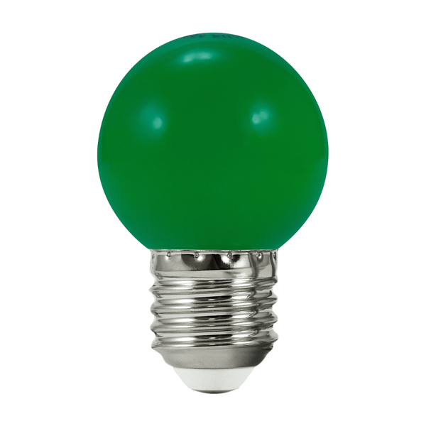 Zestaw 2 zielonych żarówek do girlandy Party LED 0,5W IP44