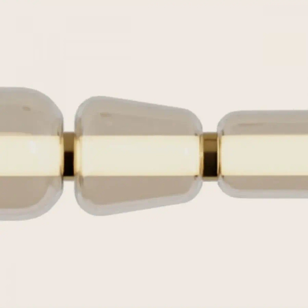 Wisząca podłużna lampa 23065 LED 37W 3000K szklane kule szampański OUTLET
