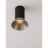 Lampa sufitowa do salonu MARENZO LE45606 metalowa czarna brązowa