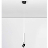 Zwisająca lampa do salonu ACHACACHI LE44757 LED 4W 3000K czarny