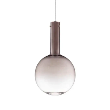 Szklana lampa sufitowa TORCENA LE45187 LED 8W 3000K brązowy