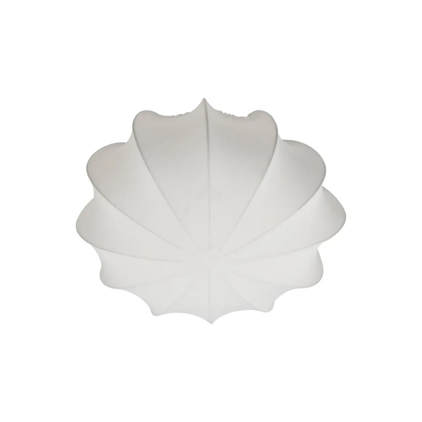 Materiałowa lampa sufitowa Aeron 2412206001 do sypialni biały