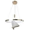 Ringowy żyrandol Marissa LP-2515/1P GD LED 66W CCT motyl złoty