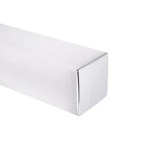 Kinkiet LAMPA ścienna SALSA 03842 Ideus Kinkiet LAMPA ścienna metalowa OPRAWA listwa LED 8W 4000K do łazienki IP44 chrom