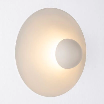 Przyścienna lampa okragła BAILA LE44540 LED 9W 3000K na przedpokój beżowy