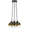 Lampa wisząca Nubia 33-16416 Candellux kule balls czarne złote