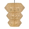 Ekologiczna wisząca lampa Luca QN-LUCA-10P-BK-CAM naturalny sznur brązowy