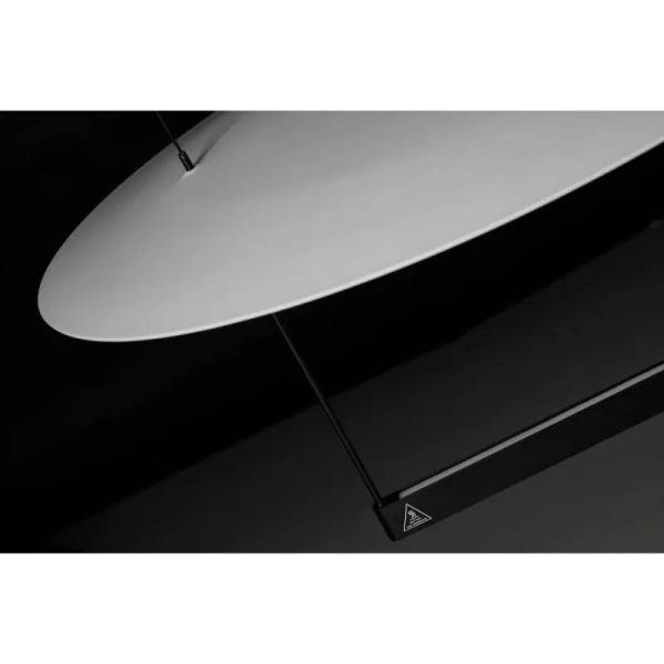 Wisząca lampa PORTOFINO czarna biała AZ6659 1xLED 23W 3000K ściemnialna