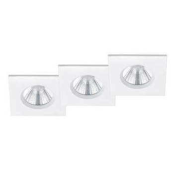 Kwadratowe oczko sufitowe ZAGROS 650610331 LED 5,5W 3000K IP65 białe