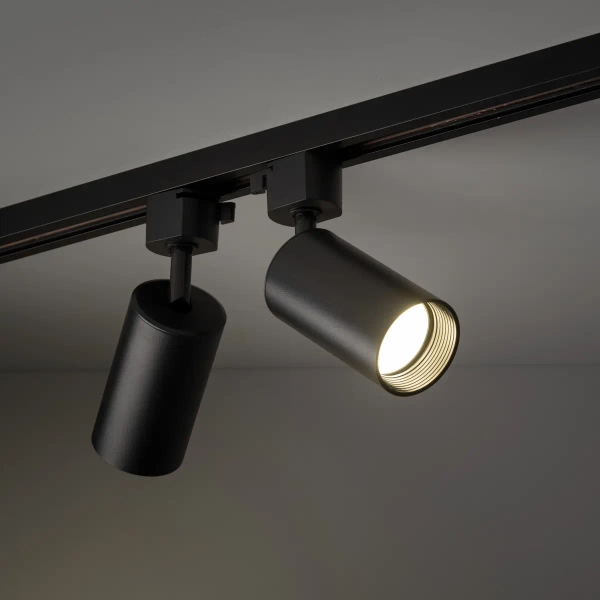 Regulowana lampa szynowa 1-fazowa Tracer Amis 10646 tubka czarny
