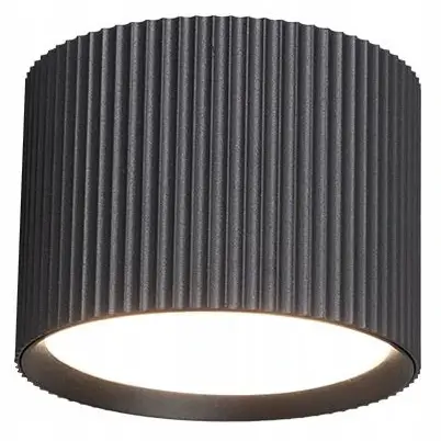 Metalowa lampa sufitowa GISELE CGGISELEBK tuba czarna