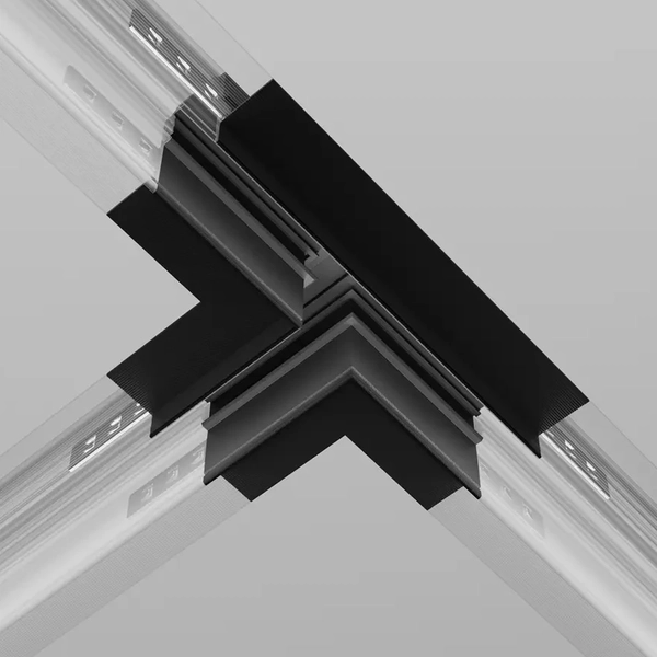 Łącznik-T magnetycznych szyn Exility TRA034CT-42.12B czarny