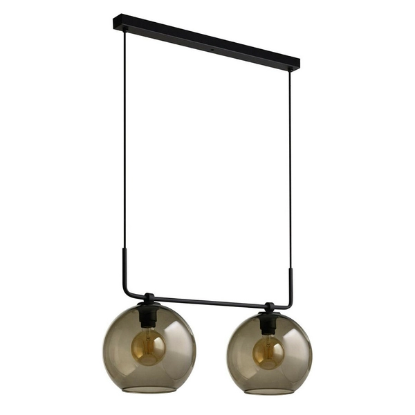 Kuchenna lampa wisząca Monaco 9363 loftowa nad wyspę balls czarna