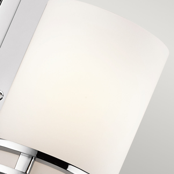 Ścienna lampa do łazienki Hendrik KL-HENDRIK1-BATH IP44 biała chrom