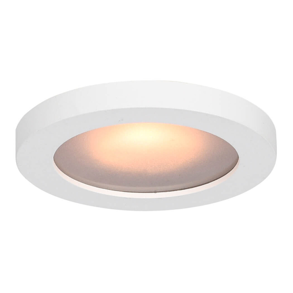 Sufitowa lampa wpuszczana Antar DL-26385-GU10-WH IP44 do łazienki biała