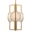 Lampa wisząca regulowana Marmo MOD099PL-03G ramki złote