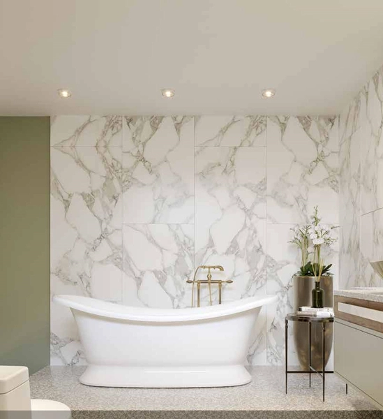 Sufitowa LAMPA metalowa CHARON C0207 Maxlight okrągły plafon LED 12W 3000K łazienkowy przysufitowy IP65 biały